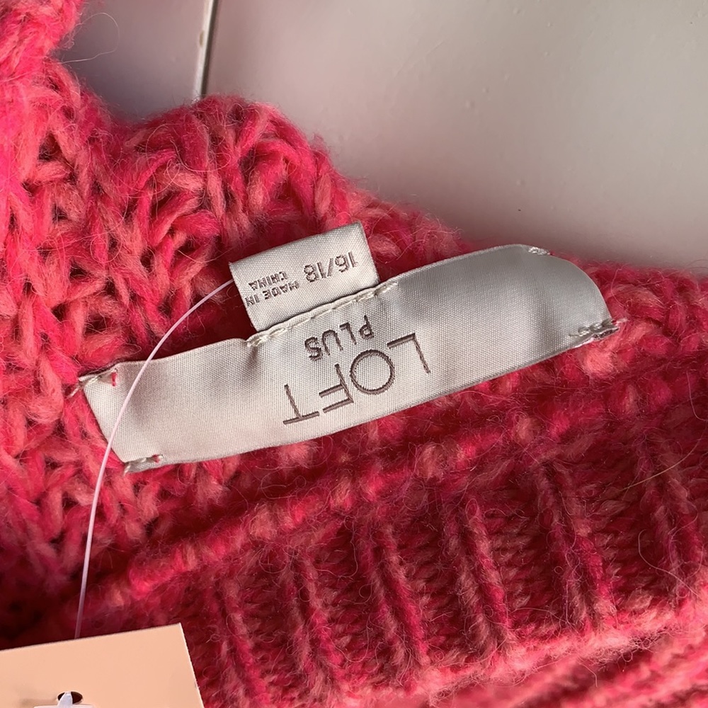 Loft Plus Ribbed Sweater - Picture 11 of 12